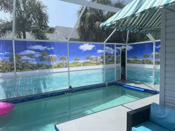 Heated Pool Riverfront / Ferry to Beach /Game Room